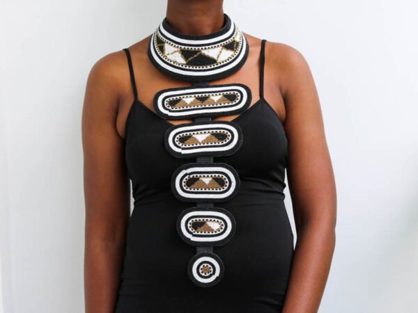 AHERO African leather necklace