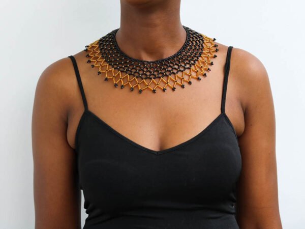 ADIA African Beaded necklace