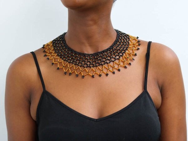 ADIA African Beaded necklace