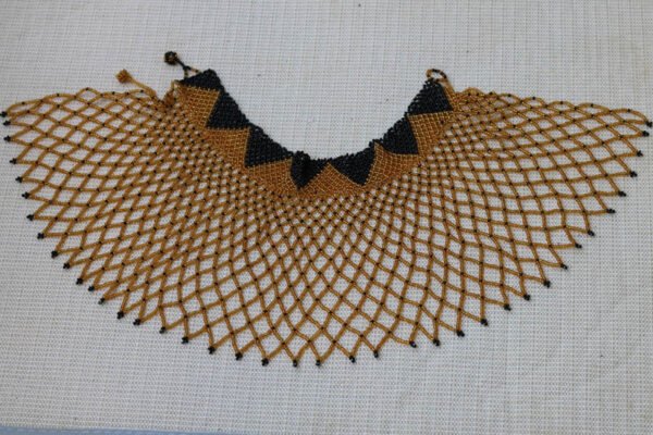 IMG_1155.jpg AKUJI African Beaded cape necklace