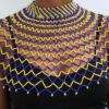 AMANI African Beaded cape necklace