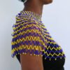 AMANI African Beaded cape necklace