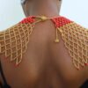 AMAZI Beaded cape necklace