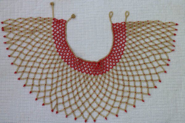 AMAZI Beaded cape necklace