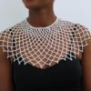 AKILI African Beaded cape necklace