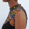 AFLA African Beaded cape necklace