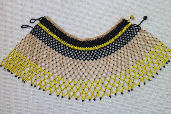 ABDALA Beaded cape necklace