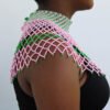 AFUA African Beaded shawl necklace