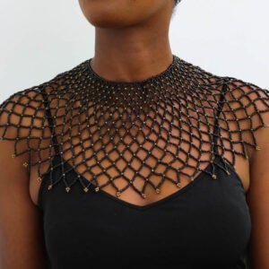AKIDA African Beaded cape necklace
