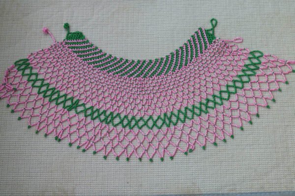 AFUA African Beaded shawl necklace