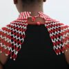 AYO African Beaded shawl necklace