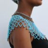 AYA African Beaded cape necklace
