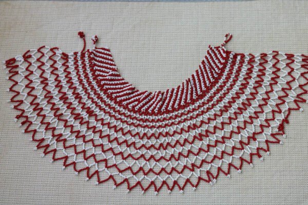 AYO African Beaded shawl necklace