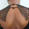 AZIZI African Beaded cape necklace