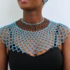 AYA African Beaded cape necklace