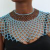 AYA African Beaded cape necklace