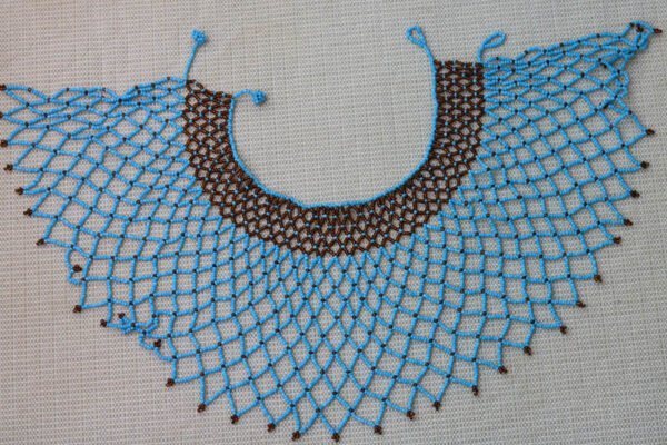 AYA African Beaded cape necklace