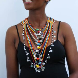 AYUBU African Maasai wedding necklace