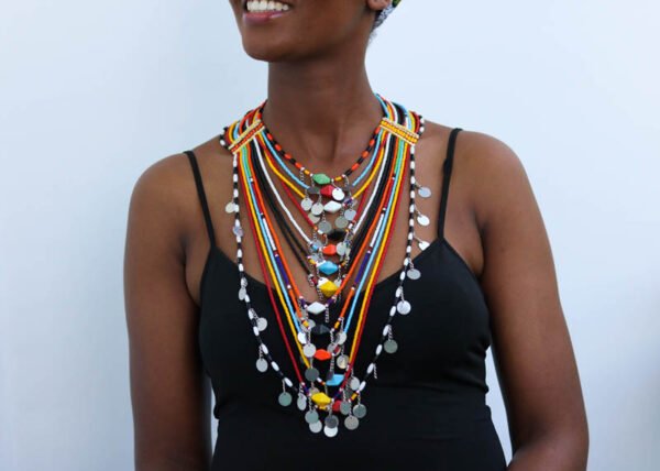 AYUBU African Maasai wedding necklace