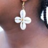 DALIA African Cowrie earrings