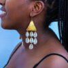 FAIDA African Cowrie earrings