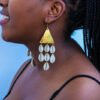FAIDA African Cowrie earrings