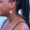 FAHIM African Cowrie earrings