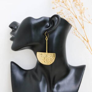 BALOZI African Brass earrings