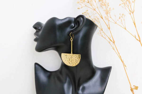 BALOZI African Brass earrings