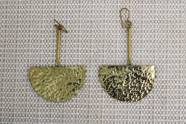 BALOZI African Brass earrings