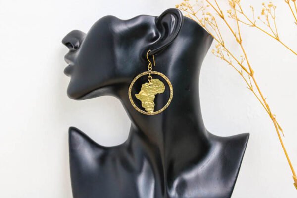 CHIKU Motherland Brass Earrings