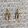 FAHIM African Cowrie earrings