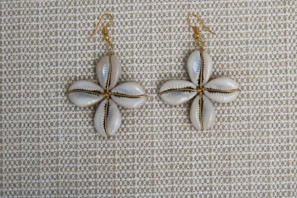 DALIA African Cowrie earrings