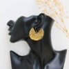 BANJI African Brass Earrings