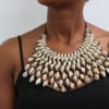 ATAWI African Beaded Cowrie Necklace