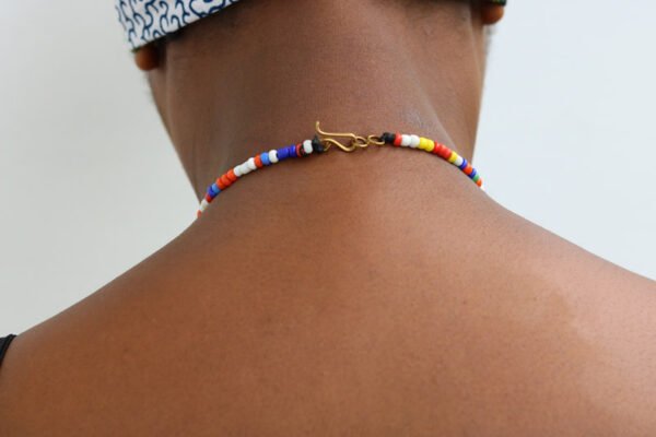 IMG_1688.jpg AKINA African Beaded Cowrie Necklace