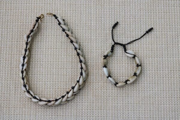 IMG_1736-scaled-1.jpg DUVA African Cowrie Necklace with matching bracelet