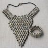 MUGIKO African Cowrie Necklace with matching bracelet