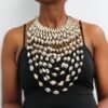BONCHARI African Cowrie Necklace