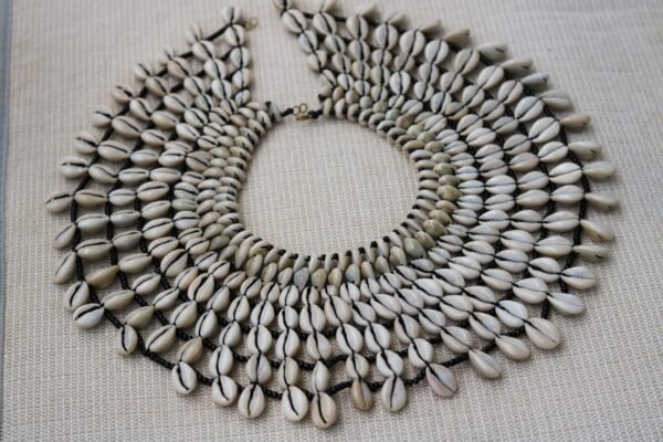 GACHIE African Cowrie Shell Necklace with matching bracelet