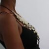 NYADISI African Cowrie Necklace with matching bracelet