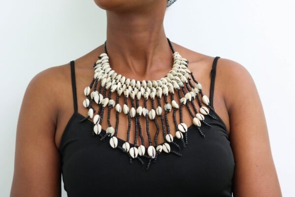 AKALA cowrie shell necklace, Gift for her