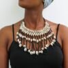 AKALA cowrie shell necklace, Gift for her