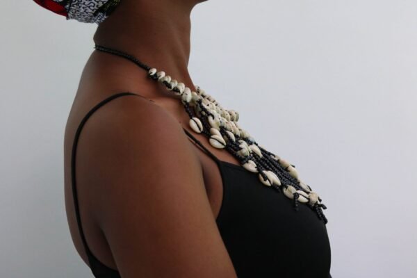 AKALA cowrie shell necklace, Gift for her