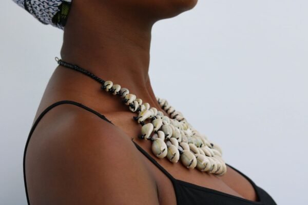 ANISE African Cowrie Necklace, Gift for her