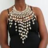 ANEKO African Cowrie Necklace