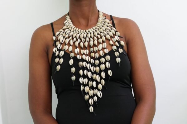 ANEKO African Cowrie Necklace