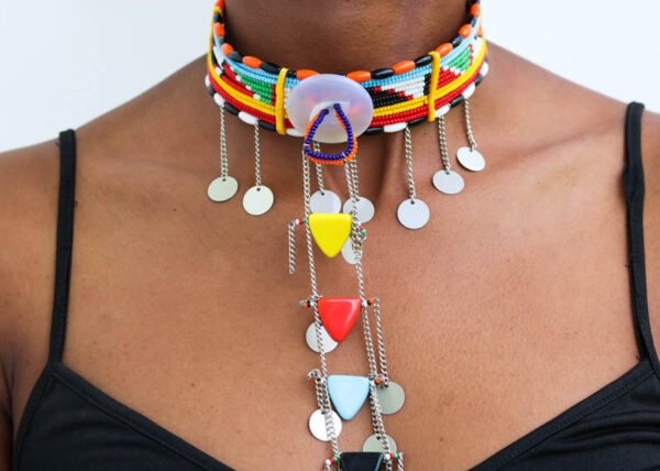 TOSHA Beaded Choker Necklace