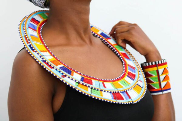 NYUNI Maasai wedding necklace