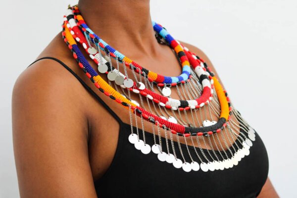 NYANDA Maasai Beaded Necklace